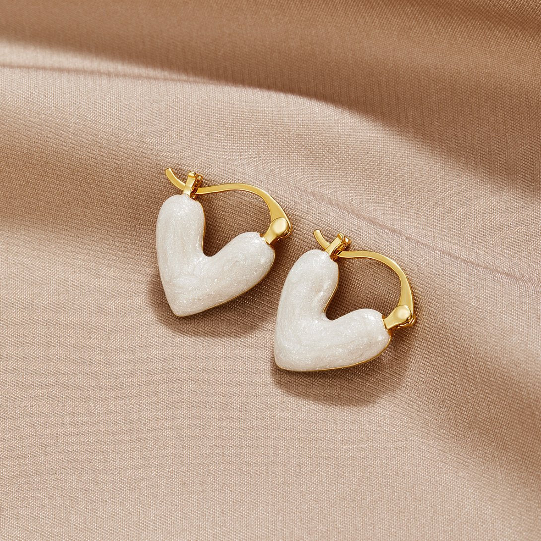 Pure Heart Oorbellen | Goud