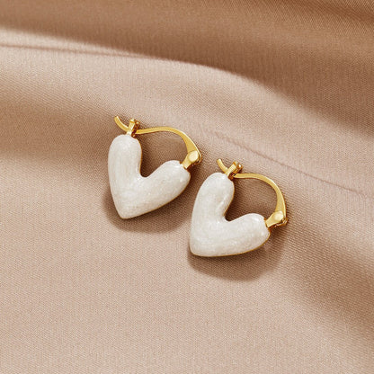 Pure Heart Oorbellen | Goud
