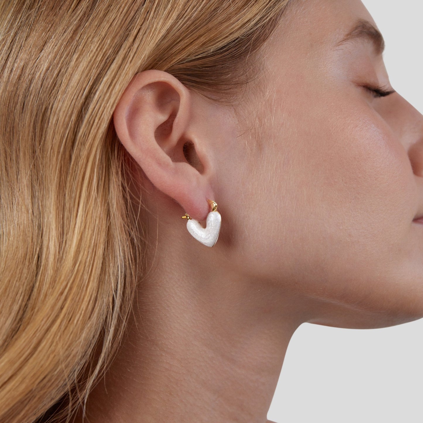 Pure Heart Oorbellen | Goud