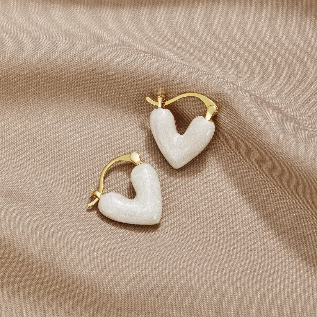 Pure Heart Oorbellen | Goud