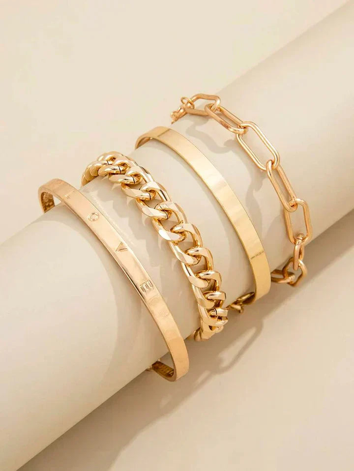 Armbanden Set | Goud