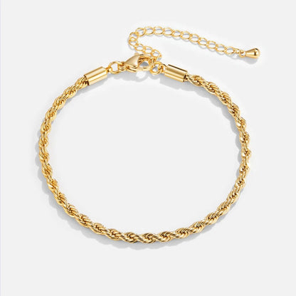 Twisted Chic Armband | Goud