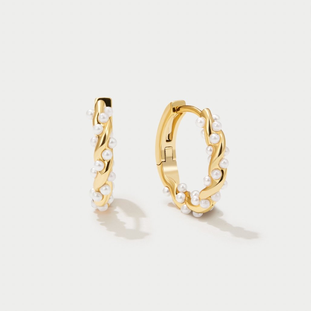 Vale Parel Hoops | Zilver