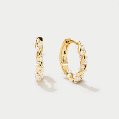 Vale Parel Hoops | Zilver