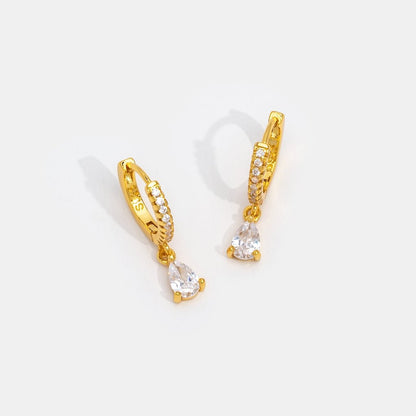 Premium Kristallen Oorbellen | goud